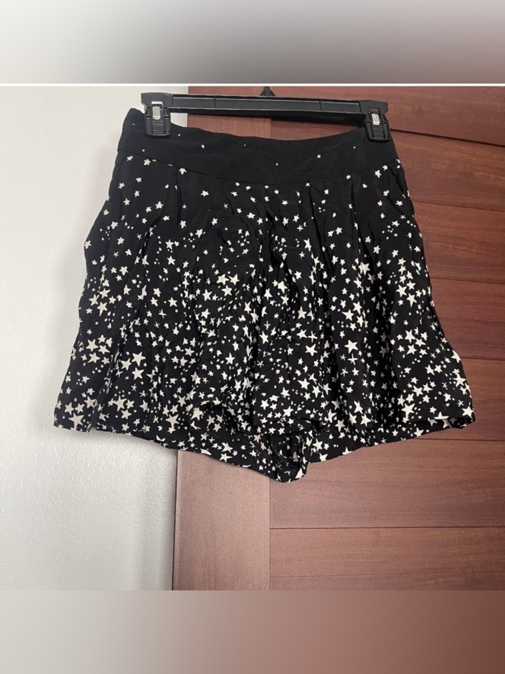 Zara Black Star-Print Short